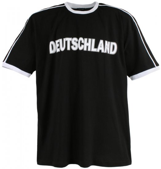 Lavecchia 120 Deutschland T-shirt Black - T-shirts - T-shirts i store størrelser - 2XL-14XL
