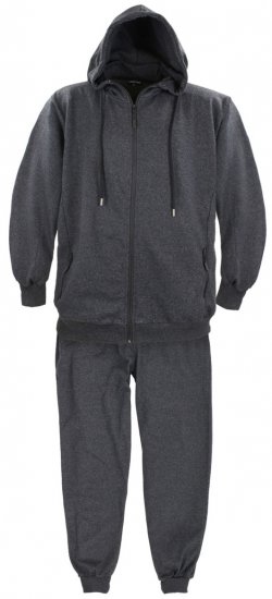 Lavecchia 600 Tracksuit Charcoal - Tracksuits - Tracksuits i store størrelser til mænd