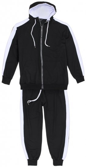Lavecchia 611 Tracksuit Black - Tracksuits - Tracksuits i store størrelser til mænd