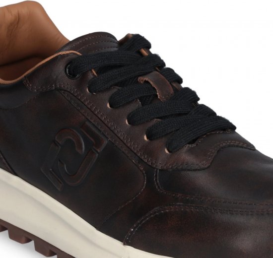 Liu Jo Running 01 Leather Sneakers Brown - Herresko 40-52 - 
