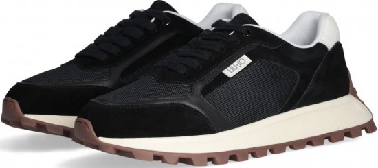 Liu Jo Running 02 Sneakers Black/Off White - Herresko 40-52 - 