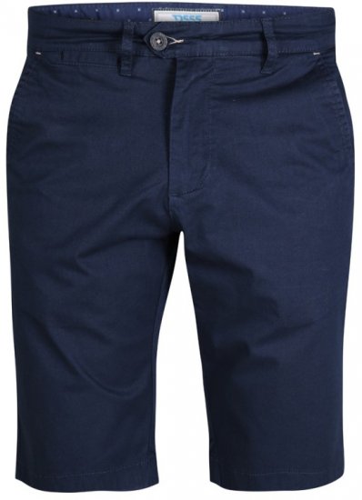 D555 Lopez Stretch Shorts Navy - Shorts - Shorts i store størrelser - W40-W60