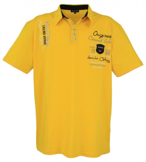 Lavecchia 610 T-shirt med krave Gul - Polotrøjer - Polotrøjer 2XL-8XL