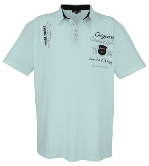 Lavecchia 610 T-shirt med krave Mint - Polotrøjer - Polotrøjer 2XL-8XL