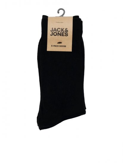 Jack & Jones Basic Bambusstrømper Sort 3-pak - Undertøj og badetøj - Badetøj og Undertøj i store størrelser 