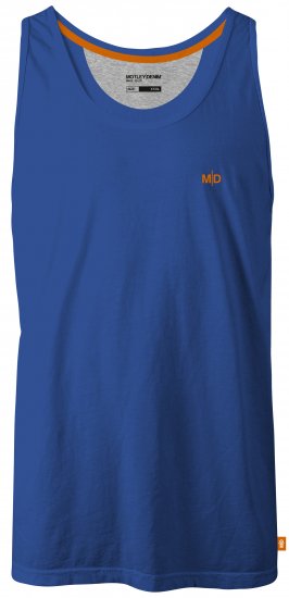 Motley Denim Madrid Tank top Royal Blue - T-shirts - T-shirts i store størrelser - 2XL-14XL