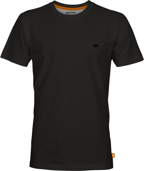 Motley Denim Malaga T-Shirt Charcoal - T-shirts - T-shirts i store størrelser - 2XL-14XL