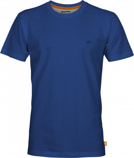Motley Denim Malaga T-Shirt Royal Blue - T-shirts - T-shirts i store størrelser - 2XL-14XL