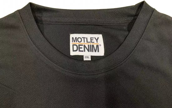 Motley Denim Funktionel T-shirt - Sportstøj & outdoor - Sportstøj i store størrelser til mænd