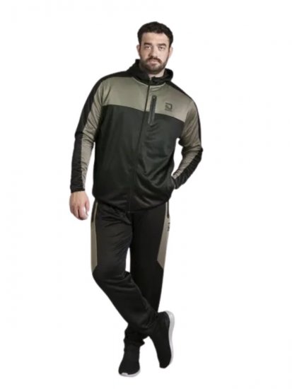 D555 Southport Hoodie med lynlås Sort - Trøjer og hættetrøjer - Trøjer og Hættetrøjer i store størrelser - 2XL-14XL