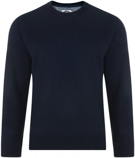 Kam Jeans 502 Sweatshirt Mørkeblå TALL - HERRETØJ MT-6XLT - Tøj til høje mænd