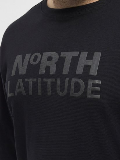 North Latitude 53123 Sweatshirt med logo Sort - Trøjer og hættetrøjer - Trøjer og Hættetrøjer i store størrelser - 2XL-14XL