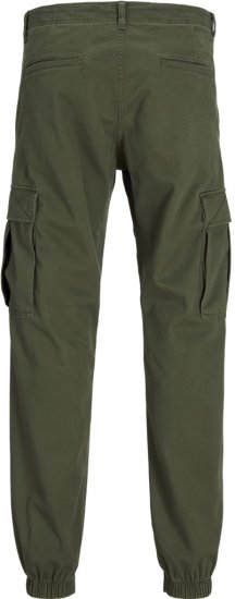 Jack & Jones Jonnie Cuffed Cargo Pants Green - Jeans og bukser - Herrejeans og bukser i store størrelser W40-W70