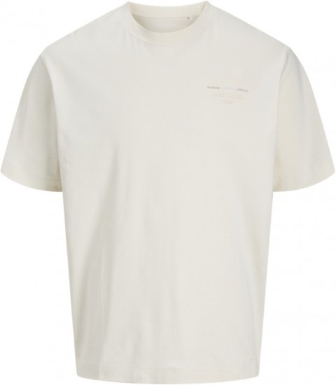 Jack & Jones Urban Edge Studio T-shirt White - T-shirts - T-shirts i store størrelser - 2XL-14XL