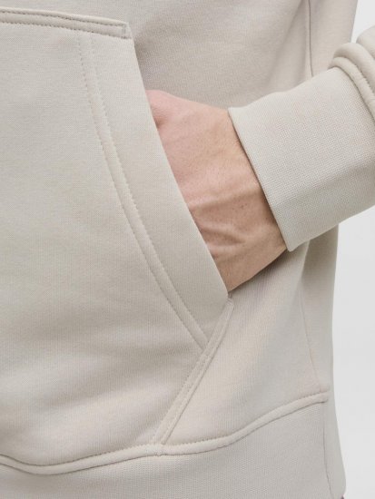 Jack & Jones Soho Hoodie Grey - Trøjer og hættetrøjer - Trøjer og Hættetrøjer i store størrelser - 2XL-14XL