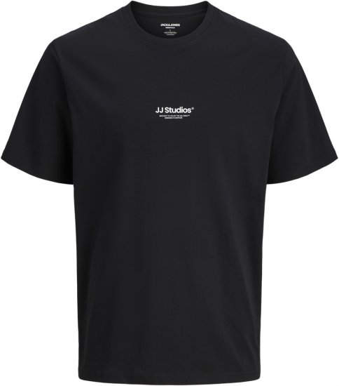 Jack & Jones Soho T-Shirt Black - T-shirts - T-shirts i store størrelser - 2XL-14XL