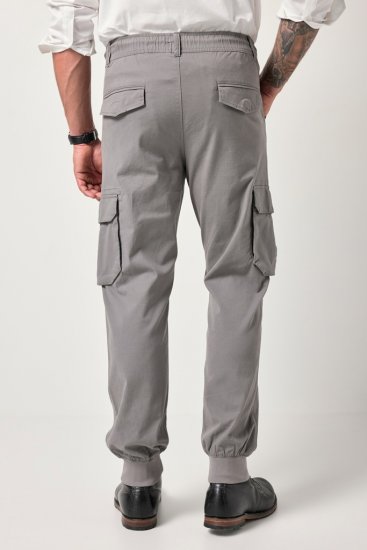 JP1880 Cargo Pants Flexnamic Modern Fit Grey - Jeans og bukser - Herrejeans og bukser i store størrelser W40-W70