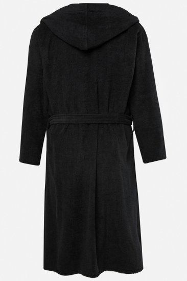JP1880 Bathrobe Terry Black - Undertøj og Badetøj - Badetøj og Undertøj i store størrelser 