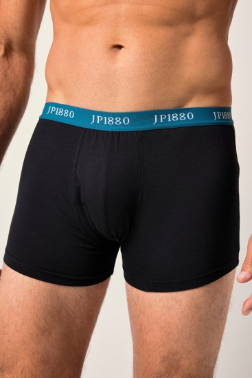 JP1880 FLEXNAMIC OEKO-TEX Boxer Shorts 2-Pack Black - Undertøj og badetøj - Badetøj og Undertøj i store størrelser 