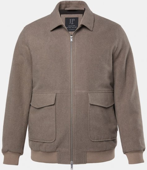 JP1880 Blouson Jacket Lightweight and Warm Brown - Jakker - Jakker i store størrelser, 2XL- 12XL