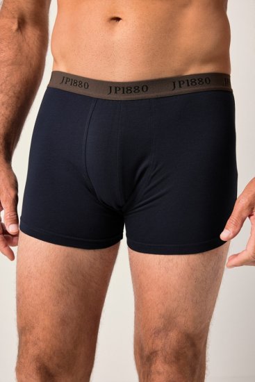 JP1880 FLEXNAMIC OEKO-TEX Boxer Shorts 3-Pack Dark Navy - Undertøj og Badetøj - Badetøj og Undertøj i store størrelser 