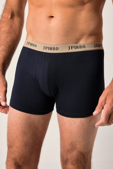 JP1880 FLEXNAMIC OEKO-TEX Boxer Shorts 3-Pack Dark Navy - Undertøj og Badetøj - Badetøj og Undertøj i store størrelser 