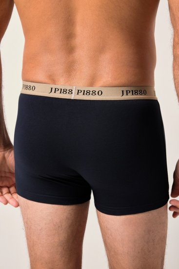 JP1880 FLEXNAMIC OEKO-TEX Boxer Shorts 3-Pack Dark Navy - Undertøj og Badetøj - Badetøj og Undertøj i store størrelser 