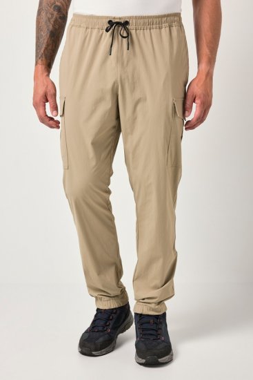 JAY-PI Cargo Pants Ribstop FLEXNAMIC® Beige - Jeans og bukser - Herrejeans og bukser i store størrelser W40-W70