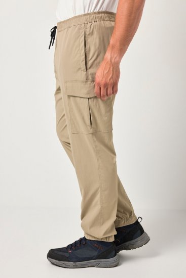 JAY-PI Cargo Pants Ribstop FLEXNAMIC® Beige - Jeans og bukser - Herrejeans og bukser i store størrelser W40-W70