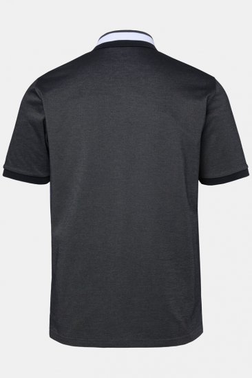 JAY-PI Quickdry Two-Tone Golf Poloshirt Black - Polotrøjer - Polotrøjer 2XL-8XL
