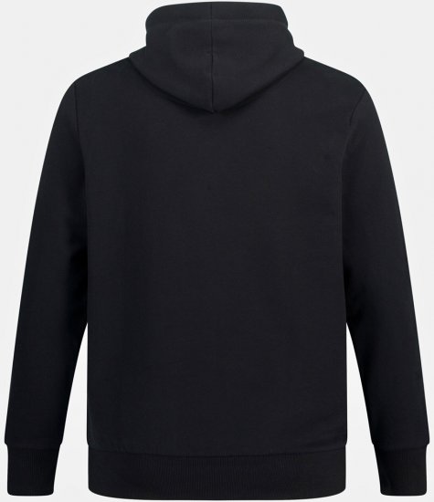JAY-PI Hoodie with Soft Brushed Interior Black - Trøjer og hættetrøjer - Trøjer og Hættetrøjer i store størrelser - 2XL-14XL