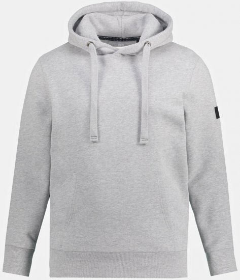 JAY-PI Hoodie with Soft Brushed Interior Grey - Trøjer og hættetrøjer - Trøjer og Hættetrøjer i store størrelser - 2XL-14XL