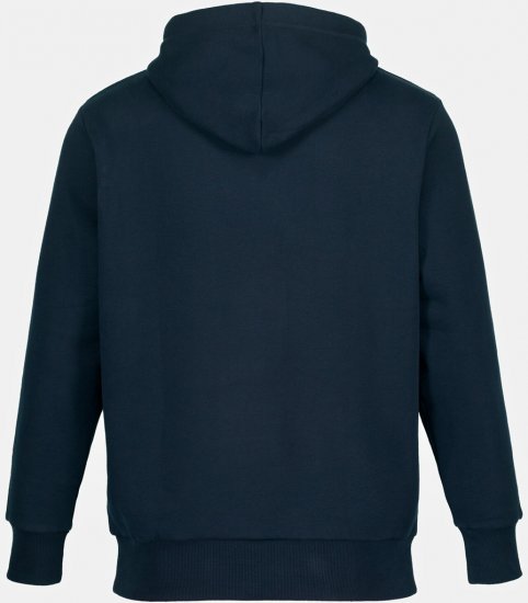 JAY-PI Hoodie with Soft Brushed Interior Navy - Trøjer og hættetrøjer - Trøjer og Hættetrøjer i store størrelser - 2XL-14XL