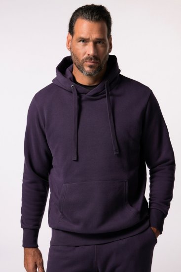 JAY-PI Hoodie with Soft Brushed Interior Purple - Trøjer og hættetrøjer - Trøjer og Hættetrøjer i store størrelser - 2XL-14XL