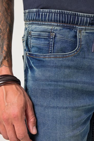 JP1880 FLEXNAMIC Straight Fit Jeans with Stretch Waist - Jeans og bukser - Herrejeans og bukser i store størrelser W40-W70