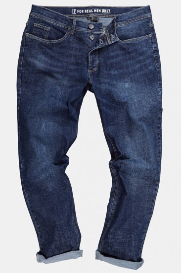 JP1880 FLEXNAMIC Jeans Tapered Loose Fit Dark Denim Blue - Jeans og bukser - Herrejeans og bukser i store størrelser W40-W70