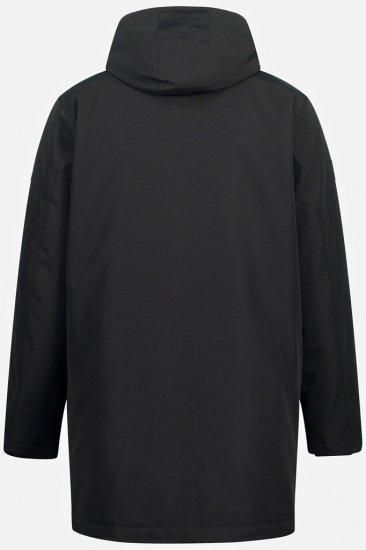 JP1880 Warm Parka with Wind Cuffs Black - Jakker - Jakker i store størrelser, 2XL- 12XL