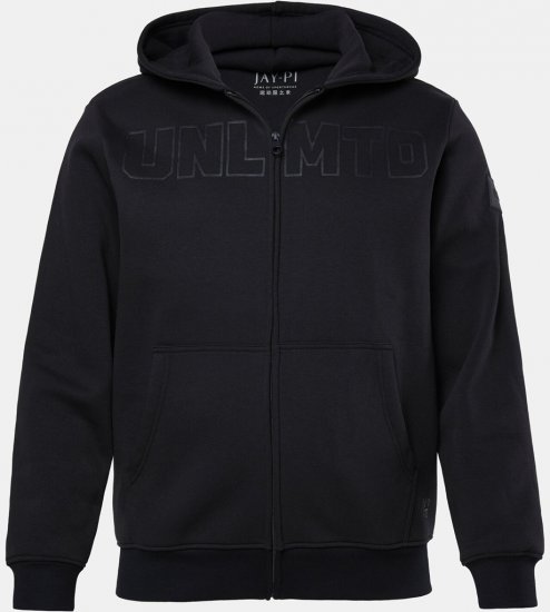 JAY-PI Tracksuit Hoodie Black - Sportstøj & outdoor - Sportstøj i store størrelser til mænd