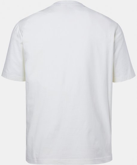 JAY-PI Flexnamic Vintage T-Shirt White - T-shirts - T-shirts i store størrelser - 2XL-14XL