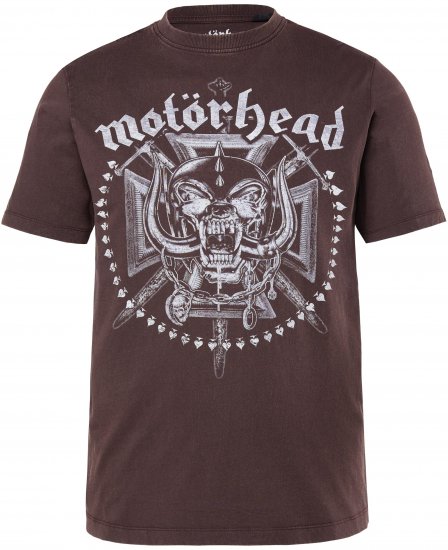 JP1880 Motörhead Soft Jersey Vintage T-Shirt Brown - Band T-shirts - 
