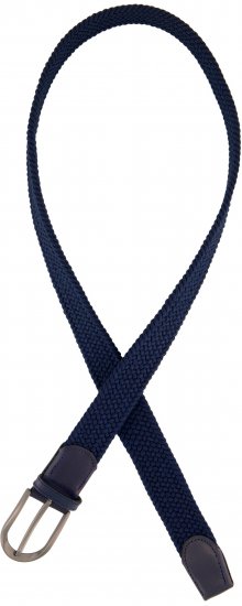 Ulla Popken Elastic Belt Blue - Damebælter i store størrelser - Bælter i str. 95-155 cm