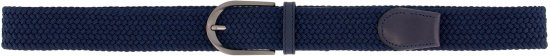 Ulla Popken Elastic Belt Blue - Damebælter i store størrelser - Bælter i str. 95-155 cm