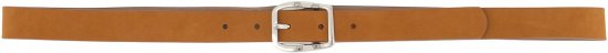 Ulla Popken Soft Suede Belt Brown - Damebælter i store størrelser - 