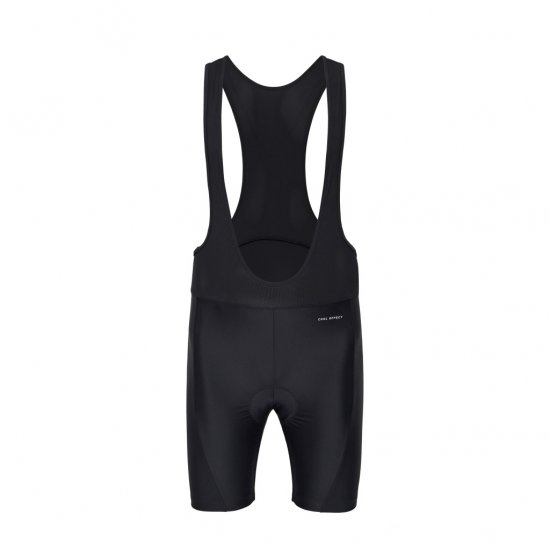 North Latitude Sport Bike Shorts With Suspenders Black - Cykeltøj - 