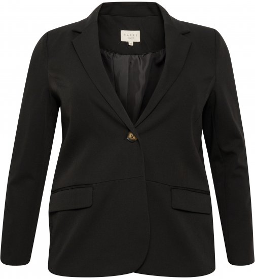 Kaffe Curve Sakira Blazer Sort - Blazere - 