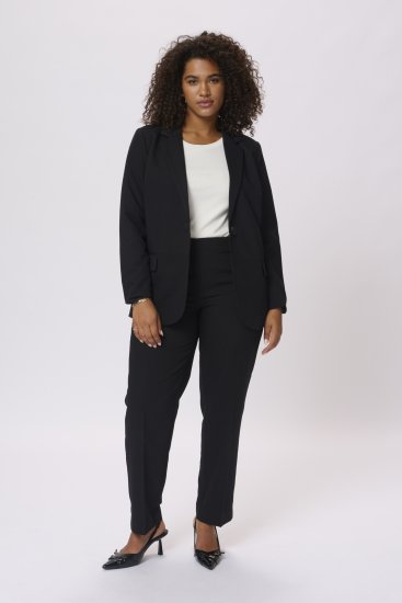 Kaffe Curve Sakira Blazer Sort - Blazere - 