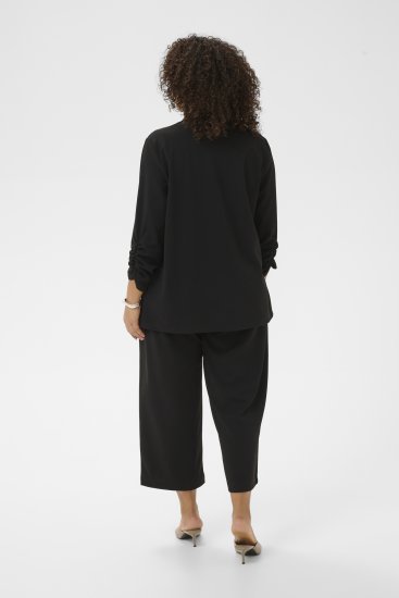 Kaffe Curve Pheolo 3/4 Sleeve Blazer Black Deep - Blazere - 