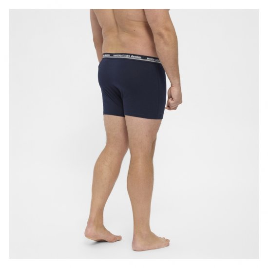 North Latitude 5-Pack Boxershorts Navy - Boxershorts - Boxershorts til Store Mænd