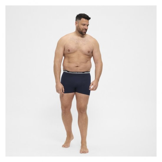 North Latitude 5-Pack Boxershorts Navy - Boxershorts - Boxershorts til Store Mænd