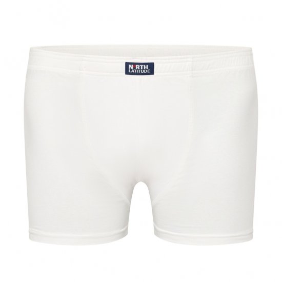 North Latitude Trunks Underwear White - Boxershorts - Boxershorts til Store Mænd